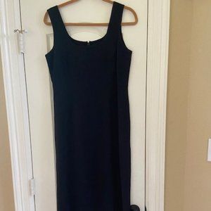 Laura Ashley Black Dress, Size 8